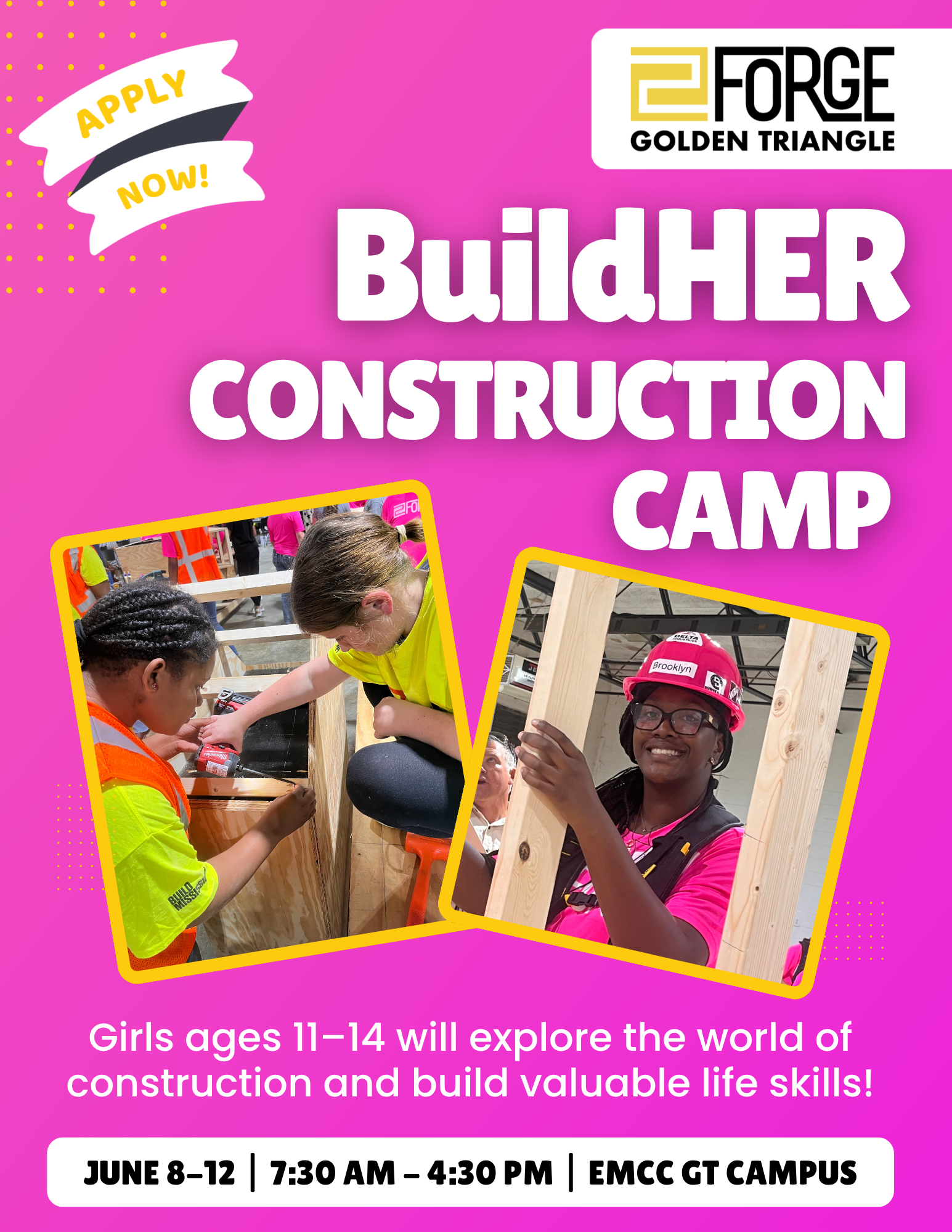 BuildHER Construction Camp | Forge